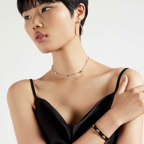 🖤 Ted Baker, Heeva Heart Detail Leather Bracelet - Picture 3 of 13